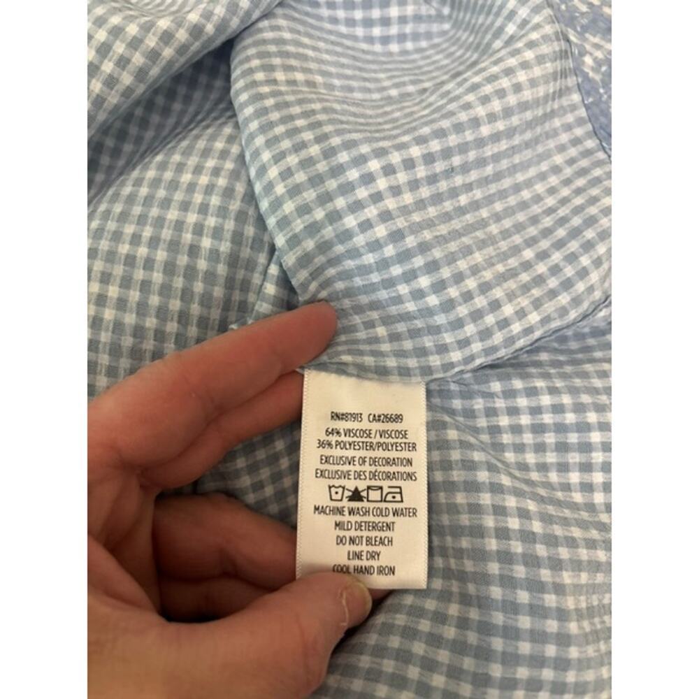 ROBERT GRAHAM Shirt 3XL Classic Fit Button Blue Unique Print NWT - Picture 10 of 11